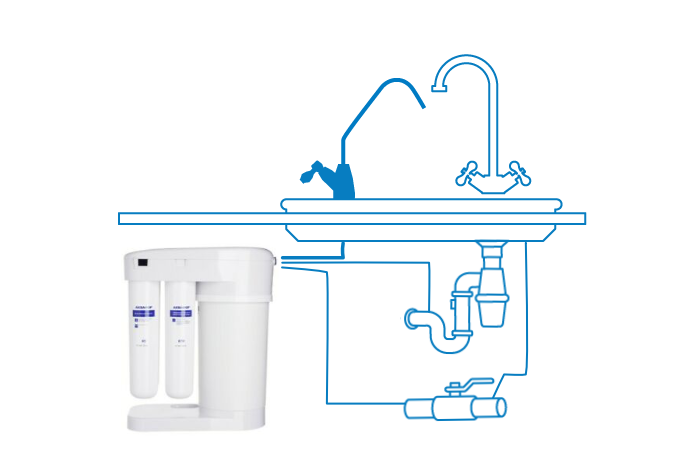 Aquaphor water filter systeem RO-101S Morion (190L/dag)