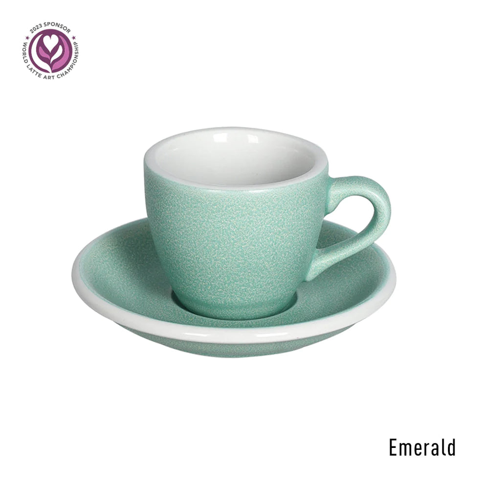 Loveramic - Espresso kop- & schotel set - 80ml