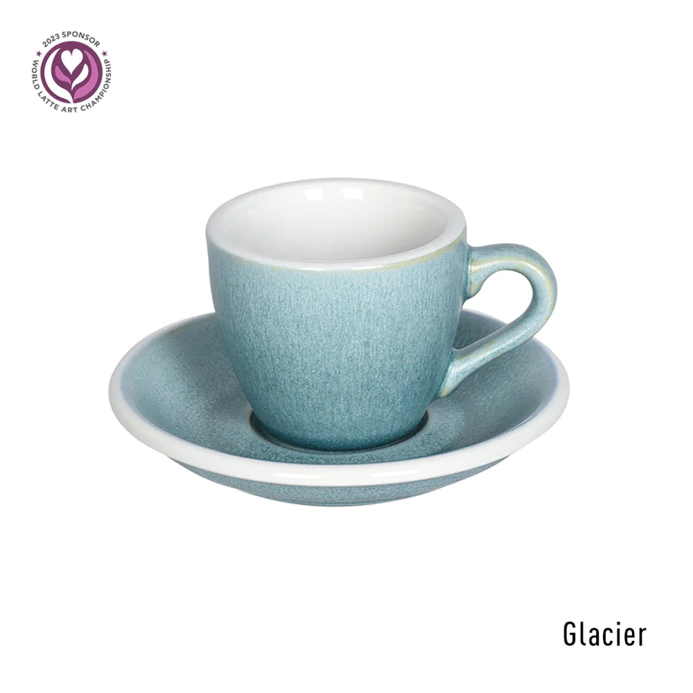 Loveramic - Espresso kop- & schotel set - 80ml