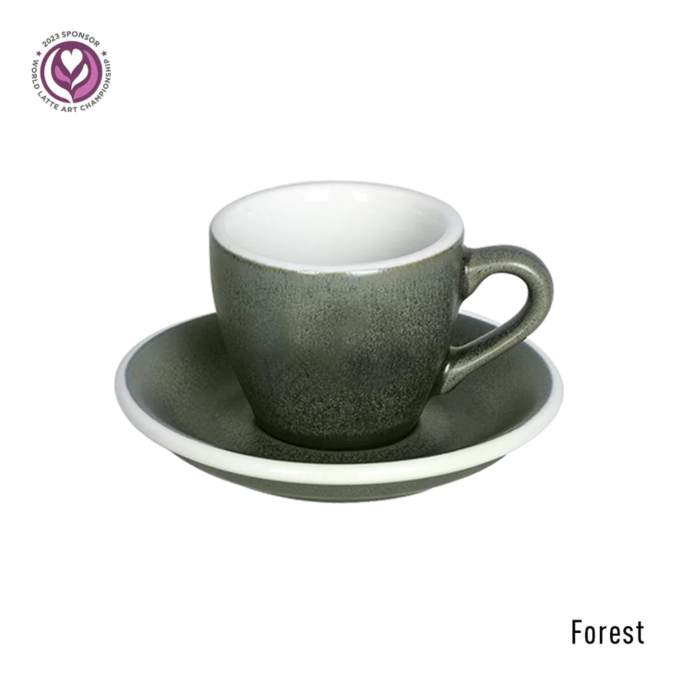 Loveramic - Espresso kop- & schotel set - 80ml