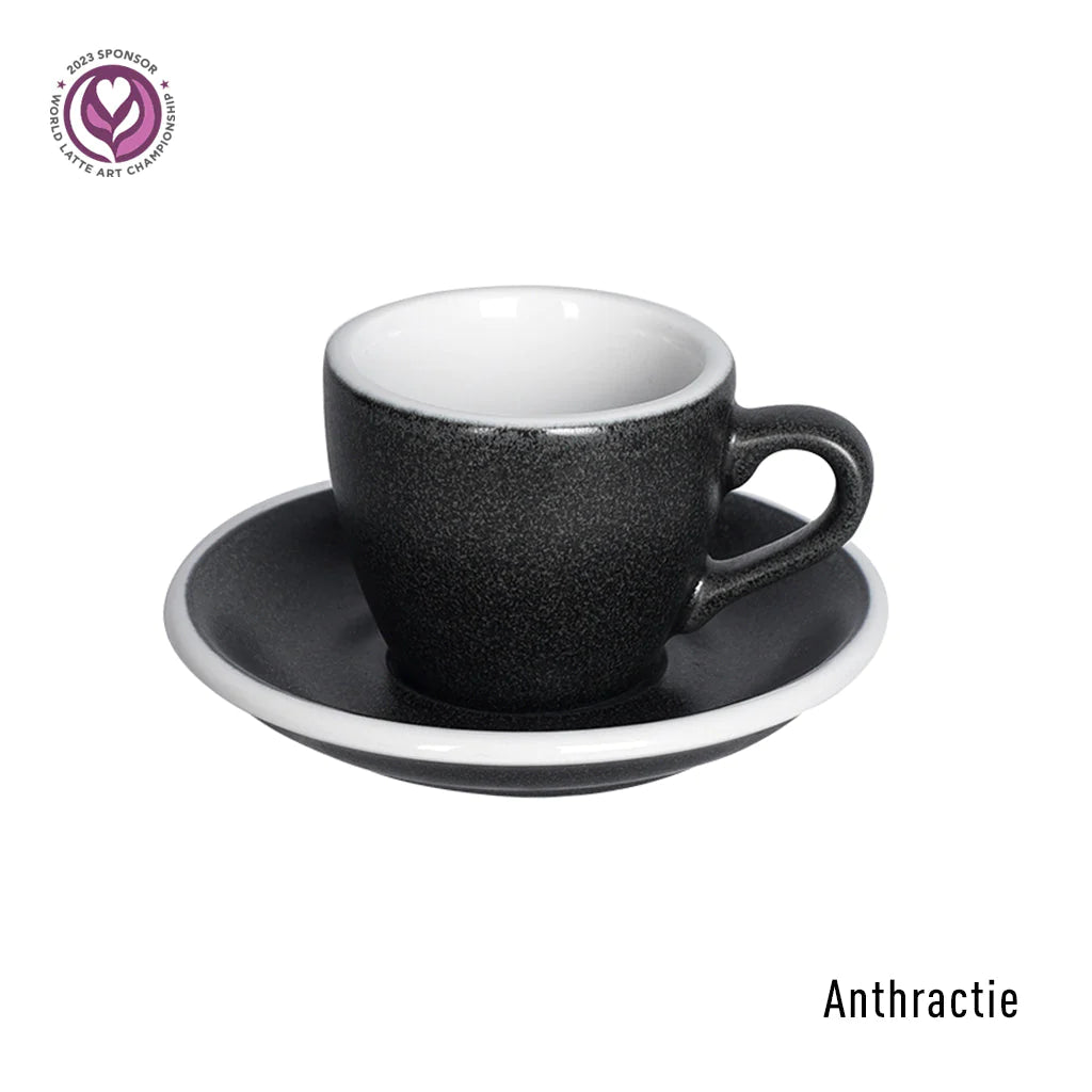 Loveramic - Espresso kop- & schotel set - 80ml