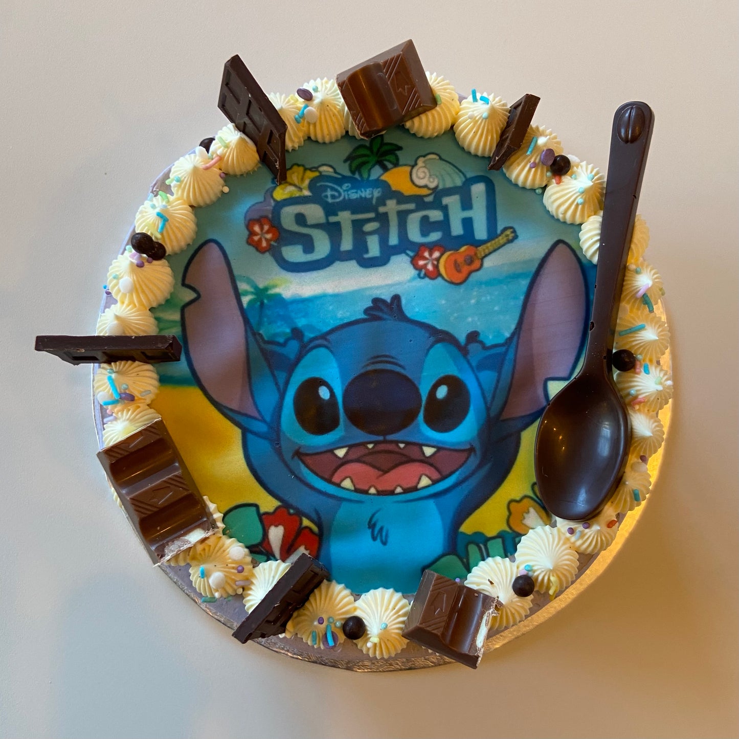 Foto op mijn taart: Happy Birthday