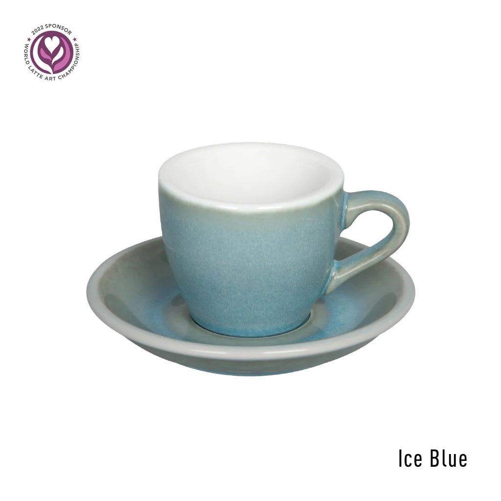 Loveramic - Espresso kop- & schotel set - 80ml