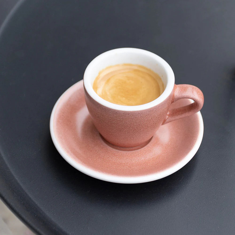 Loveramic - Espresso kop- & schotel set - 80ml