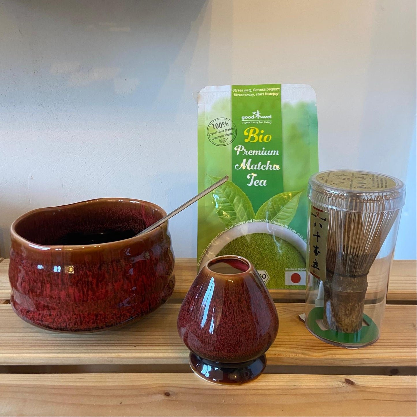 Matcha ceremonial set - AKAI