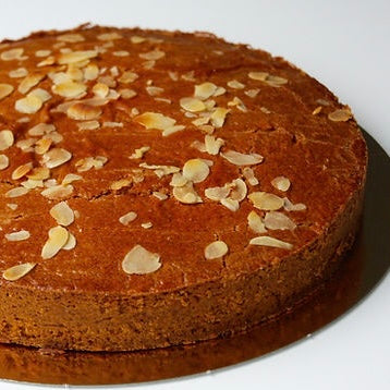 Speculaaskoek gevuld met amandelcrème