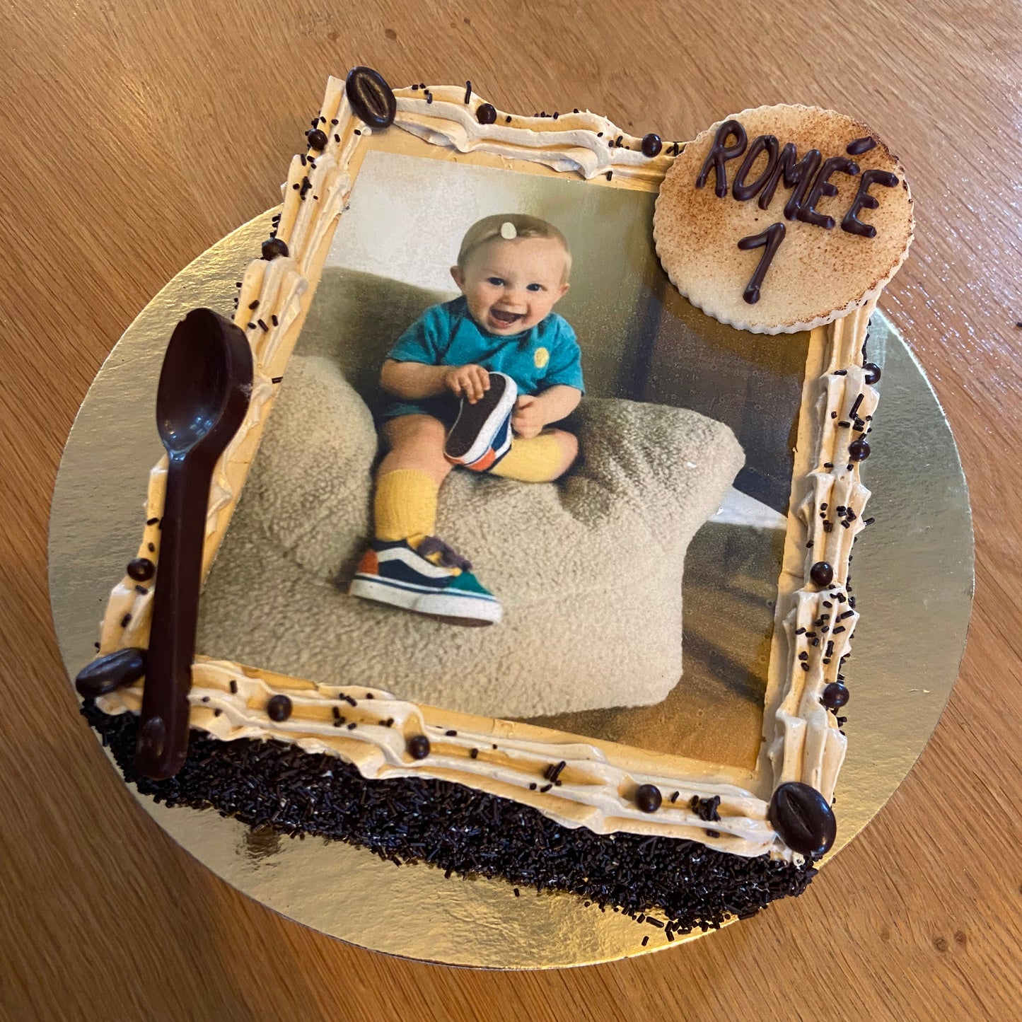 Foto op mijn taart: Happy Birthday