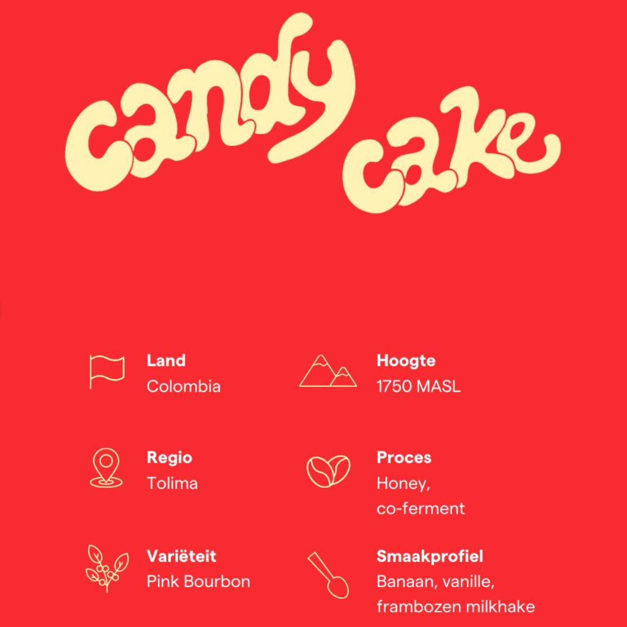 Candy Cake - Winterkoffie