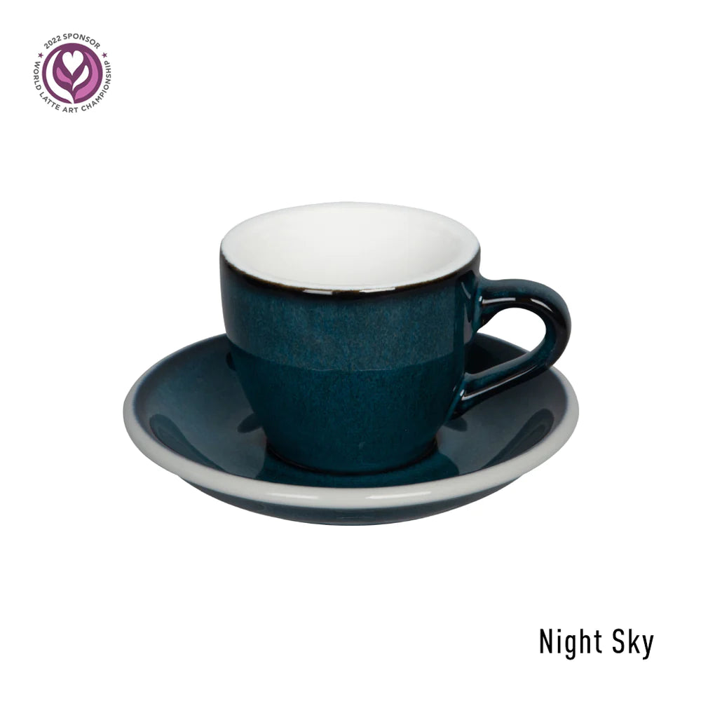 Loveramic - Espresso kop- & schotel set - 80ml