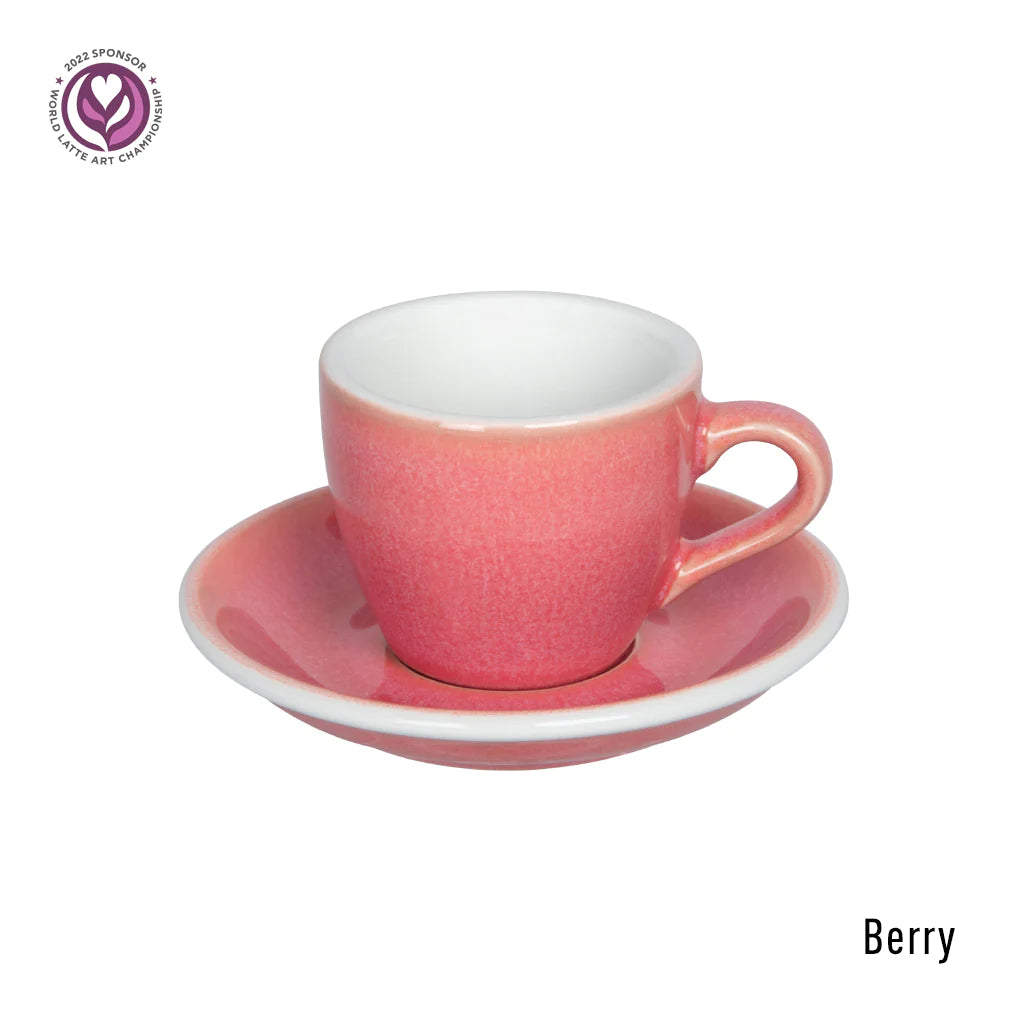 Loveramic - Espresso kop- & schotel set - 80ml