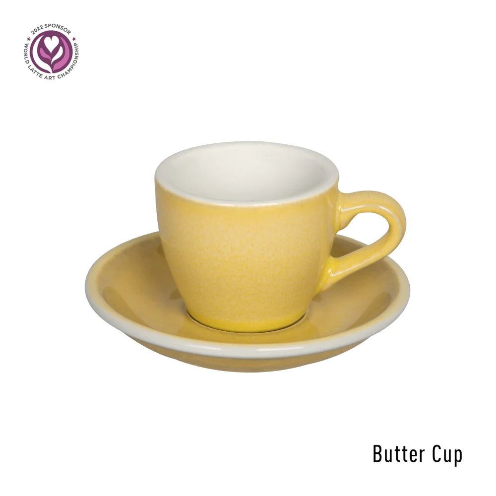 Loveramic - Espresso kop- & schotel set - 80ml