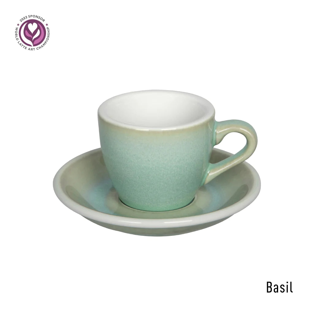 Loveramic - Espresso kop- & schotel set - 80ml