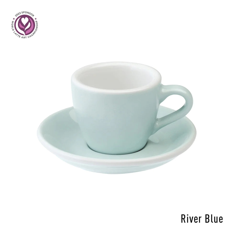 Loveramic - Espresso kop- & schotel set - 80ml