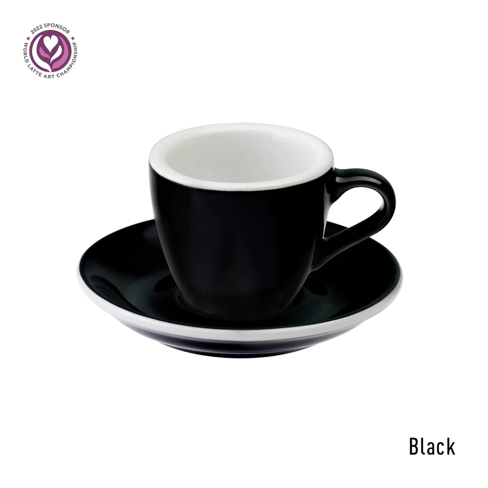 Loveramic - Espresso kop- & schotel set - 80ml