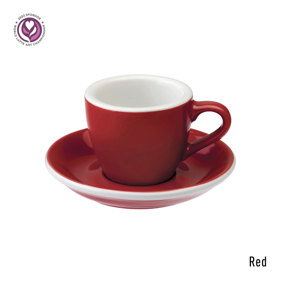 Loveramic - Espresso kop- & schotel set - 80ml