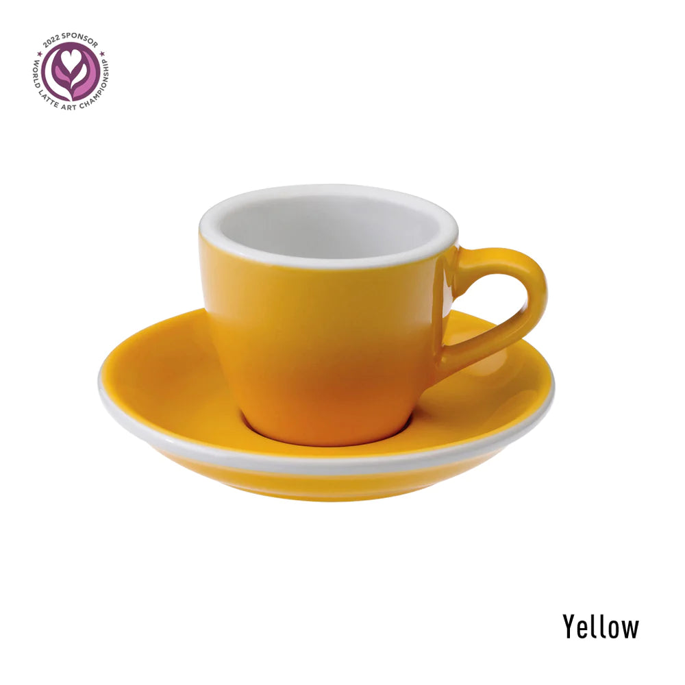 Loveramic - Espresso kop- & schotel set - 80ml