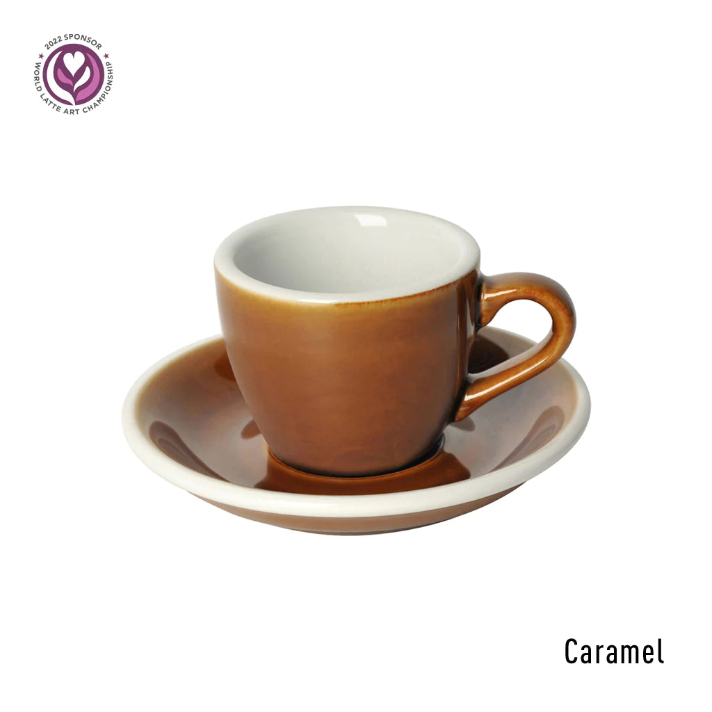 Loveramic - Espresso kop- & schotel set - 80ml