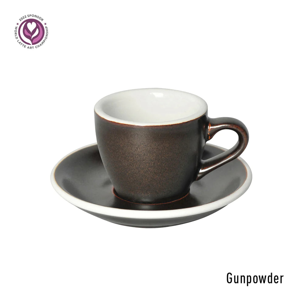 Loveramic - Espresso kop- & schotel set - 80ml