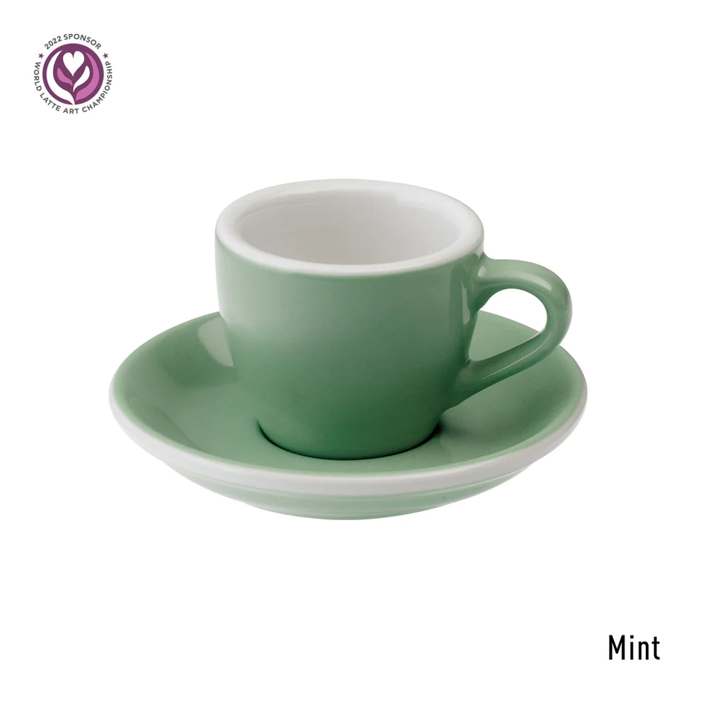 Loveramic - Espresso kop- & schotel set - 80ml