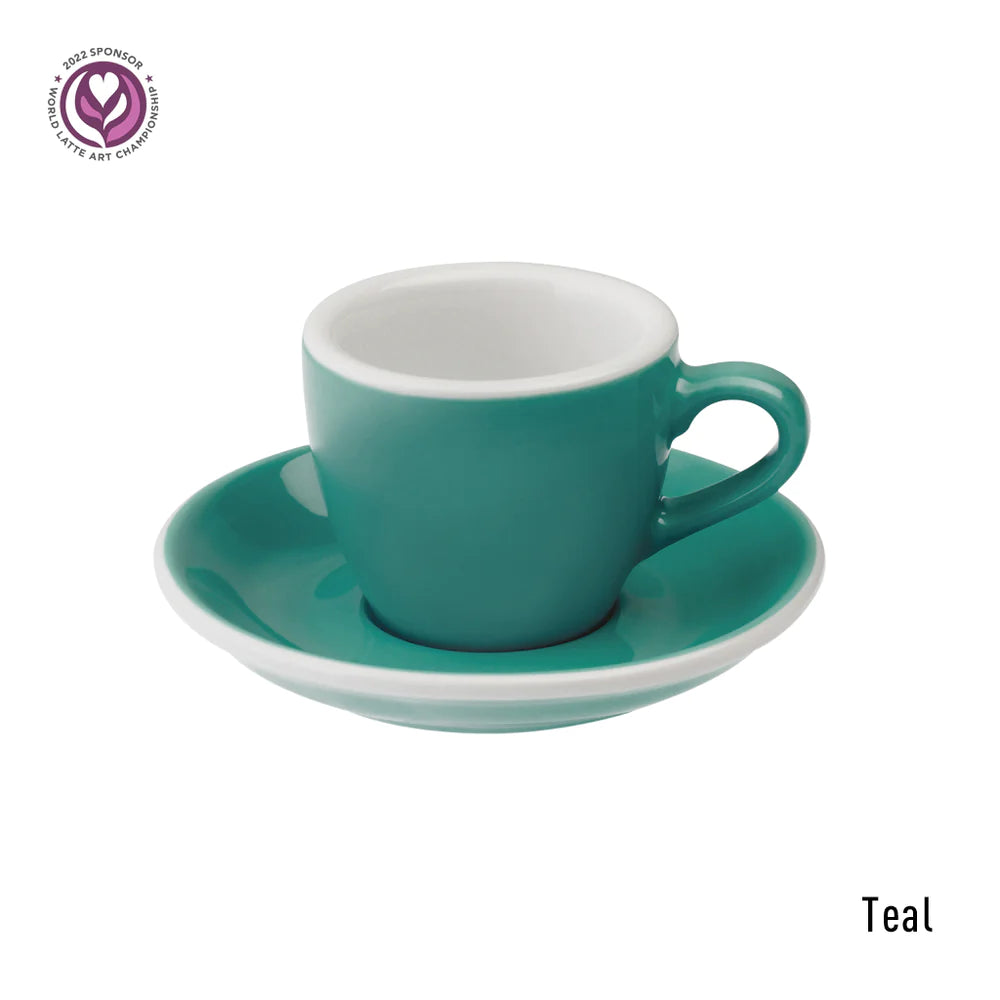 Loveramic - Espresso kop- & schotel set - 80ml